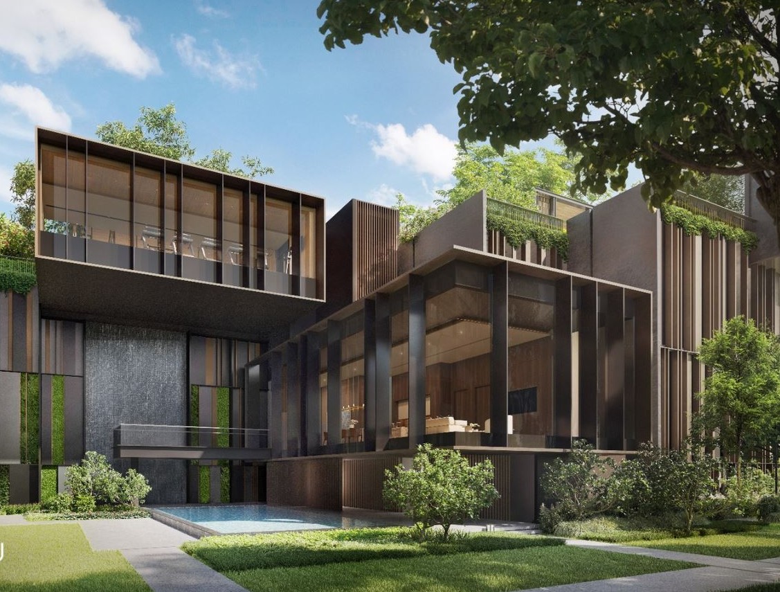 Lakeside Drive Condo clubhouse render by CDL, located adjacent to Lakeside MRT in Singapore's Jurong Lake District